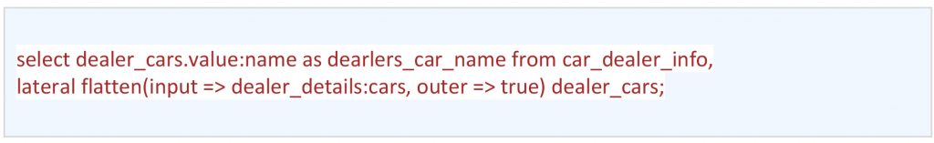 Reading a Specific Key (name of the car “name”)