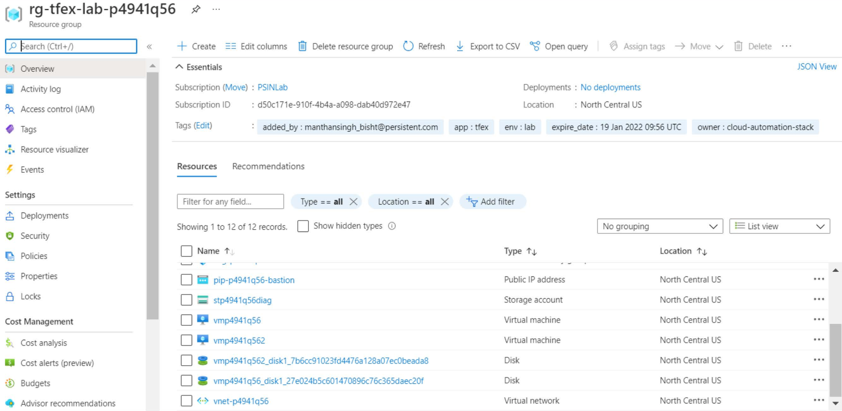 Cloud Automation Stack: Building Blocks for Easing Cloud Infrastructure Dev