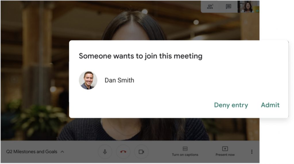 Google Meet keeps video conferences secure 